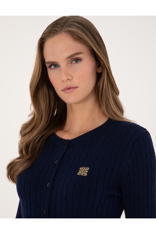 Pierre Cardin Kadın Lacivert Hırka Triko 50317064-vr033 Lacivert