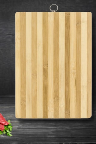 20x30 Cm Bambu Kesim Panosu, Kesme Tahtası, Salata Tahtası, Et Tahtası Küçük Boy Kahve