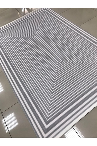 Merinos Halı Arden 72821 096 Serisi Akrilik Salon Oturma Yatak Odası Halısı Gri Krem