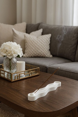 Taş Tozu Dekoratif Tütsülük Minimal & Estetik Tasarım