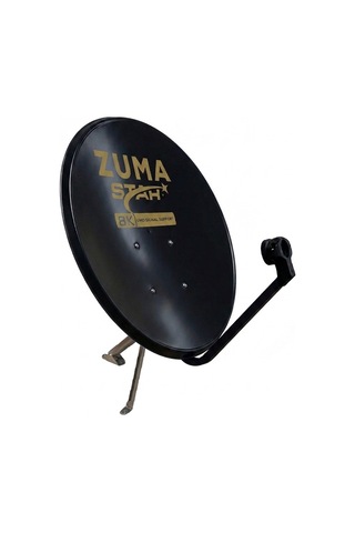 Zumastar 85cm 0.70mm Çanak Anten Siyah