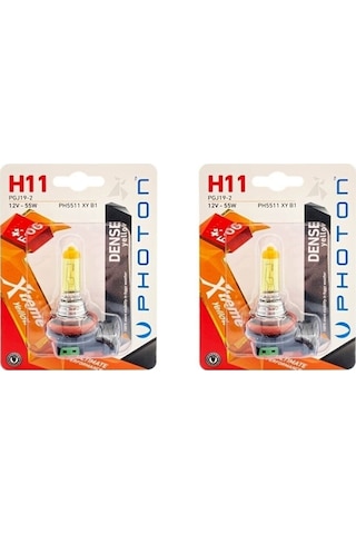 H11 Xtreme Yellow Limon Sarısı Far Ampülü Takımı 2 Adet