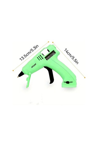 Honeybeeshop Kablosuz Sıcak Tutkal Tabancası Sarı Usb Şarj Edilebilir 30 Çubuk Plastik Tasarım Dıy El Sanatları