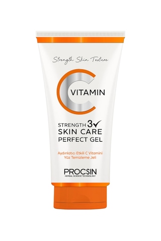 Procsin Aydınlatıcı Etkili C Vitamini Yüz Temizleme Jeli 150 ML