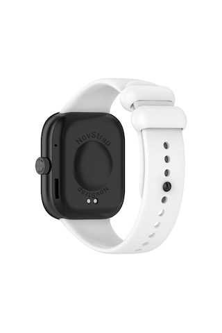 Novstrap Xiaomi Mi Band 8 Pro İle Uyumlu Kordon Kayış Yumuşak Silikon Klasik Kordon