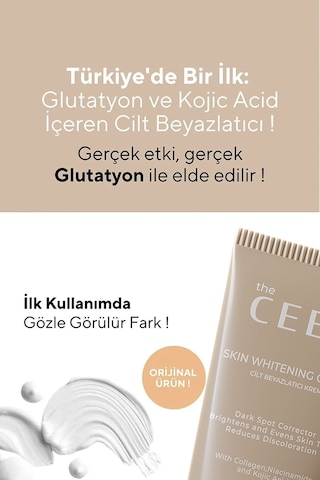 The Ceel Cilt Beyazlatıcı Krem 50 ML