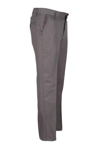 Erkek Keten Pantolon Klasik Normal Kesim Rar01157 Gri