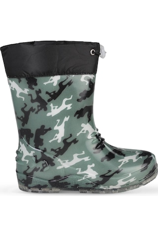 Civil Boots Kamuflaj 30-36 Numara Bot ve Çizme - Haki