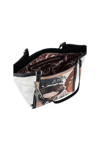 Anekke Alma Shopper Çanta 39 Cm 16l Hacimli Şık Ve Hafif Günlük Kadın Çantası Omuz Çantası Çok Renkli