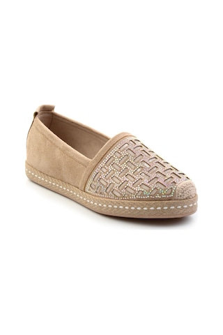 Bambi Bej Kadın Espadril K01117090802 Bej