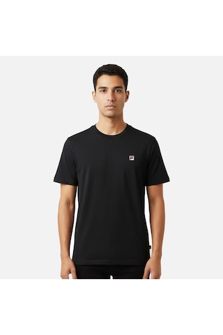 Siyah Fila Erkek Günlük T-shirt Biella Short Sleeve Fam1103.80010 siyah