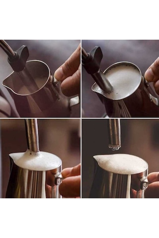Epinox Çelik Süt Potu 700 Ml Çelik