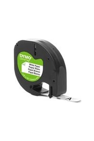 Dymo S0721510 Letratag Kağıt Şerit 12mm X 4 Mt , Beyaz 59421 91200 Kdo