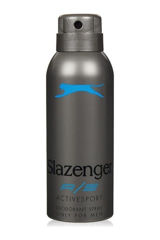 Slazenger Activesport Gold + Mavi Erkek Sprey Deodorant 2 x 150 ML