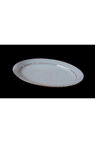 Güral Porselen İki File 3 Adet 35 Cm Kayık Tabak Sf35ky