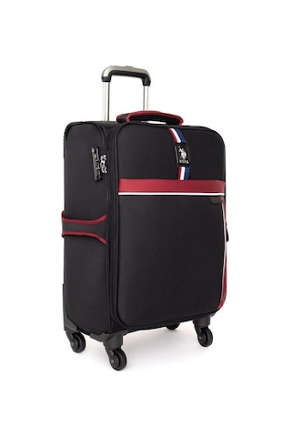 U.s. Polo Assn. Siyah Kumaş Unisex Kabin Boy Valiz Plvlz22801ck 001