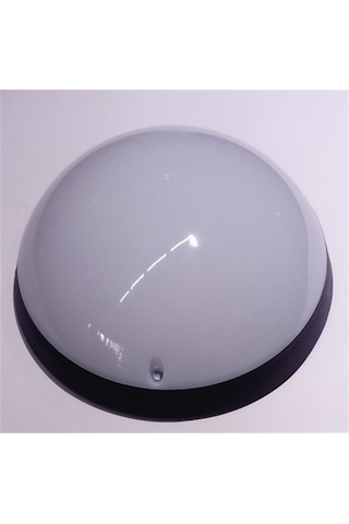 Mutlusan Dolunay Tavan Armatürü Ip54 Siyah Çerçeve Siyah