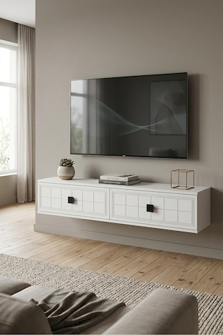 Tda1205a Yuka Duvara Montaj Tv Stand Antrasit 120cm