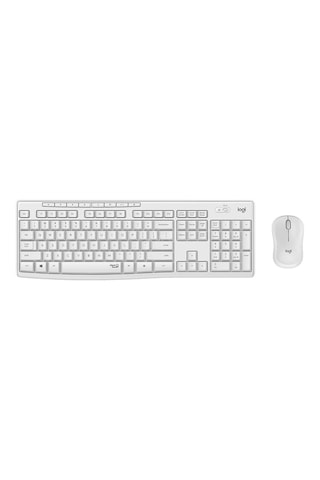 Logıtech Mk295 Q Tr Beyaz Kablosuz Klavye+mouse Set