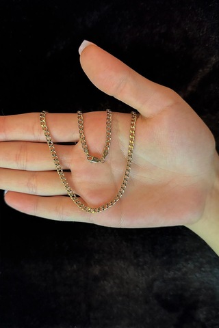 14 Ayar Altın Gurmet Zincir 3.65 Mm 001