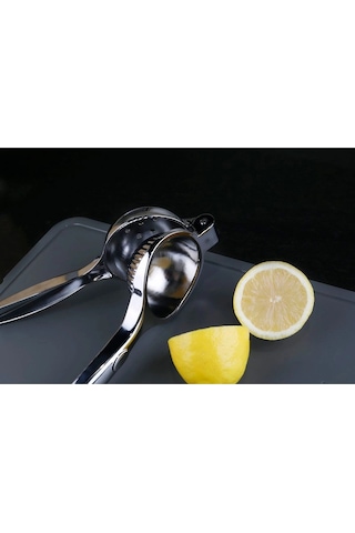 Medusa Çelik Döküm Limon Sıkacağı Gri