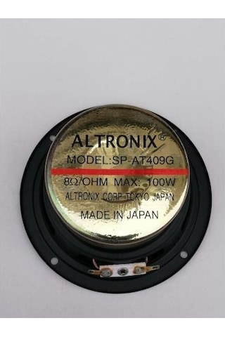 Altronix 100 Watt 8 Ohm -10 Cm Araç Hoparlörü Tweetersız