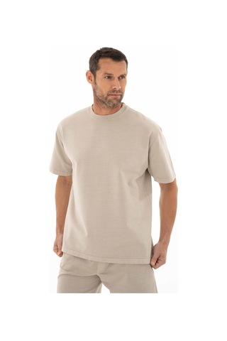 AR-MA Arma Erkek Oversize Kısa Kollu Bisiklet Yaka Sweatshirt