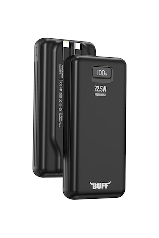 Buff BP18 22.5 W 20.000 mAh Powerbank Siyah