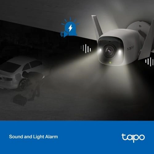 C320ws, 2k 4mp Dış Mekan Wi-fi/ethernet Güvenlik Kamerası, Hareket Algılama, Ip66 Su Geçirmez, 30m Starlight Gece Görüşü, Çift Yönlü Ses, Bulut/yerel Depolama, Sesli Ve Işıklı Alarm