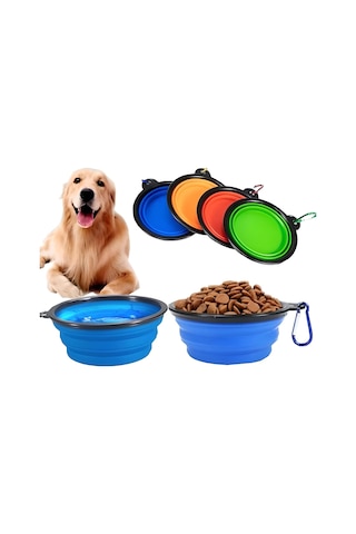 Orret Home Pratik Katlanabilir Taşınabilir Kedi Köpek Mama Ve Su