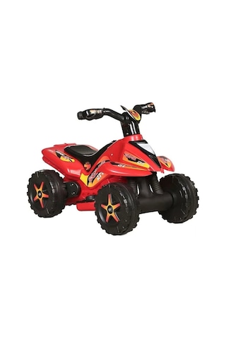 Power 6v Akülü Atv - Kırmızı Beyaz