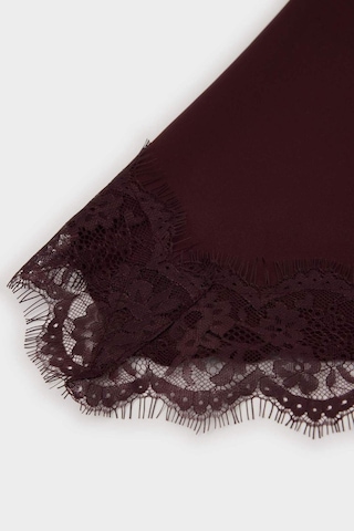 Defacto Kadın Dantelli Şal H3687AX26SM Bordo