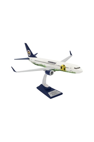Zekupp Boeing 737-800 1/100 Ölçek Fenerbahçe Lisanslı Stadyum Tasarım Maket Uçak