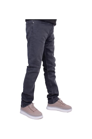 Twister Martin 744-02 Gri Normal Bel Normal Paça Erkek Jeans Pantolon Gri