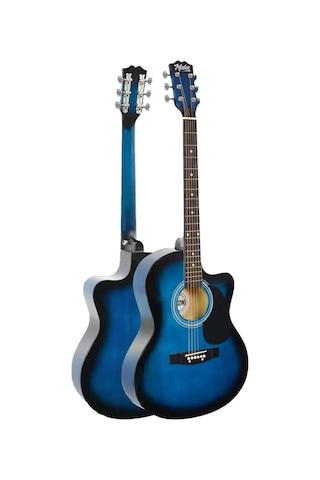 Midex Rg-560bl Pack Mavi Elektro Akustik Gitar Full Set Ekolayzerli 40 İnç 4/4 Yetişkin