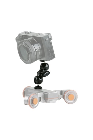 Ayex St-24 Çift Küresel Başlıklı Mini Mafsallı Kol 1/4 İnç Kamera Ve Aksesuar Aparatı