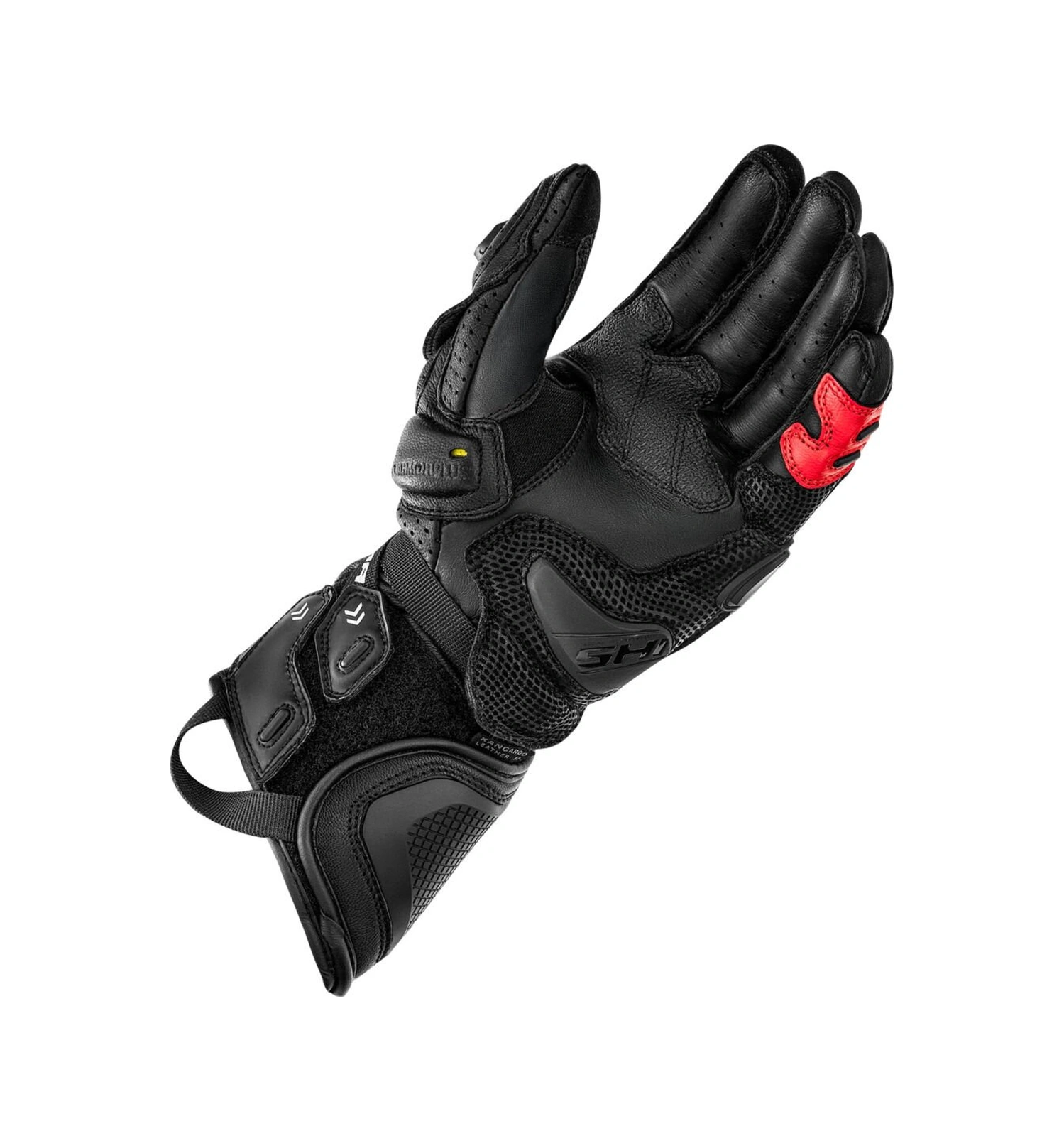 Shima Rs-3 Korumalı Motosiklet Eldiveni Kırmızı