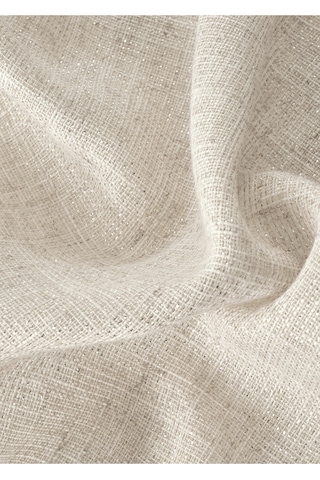 Bella Maison Miva Simli Masa Örtüsü Gümüş 150x250 Cm Gümüş