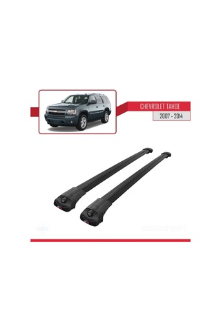 Chevrolet Tahoe 2007-2014 Arası İle Uyumlu Ace-1 Ara Atkı Tavan Barı Siyah