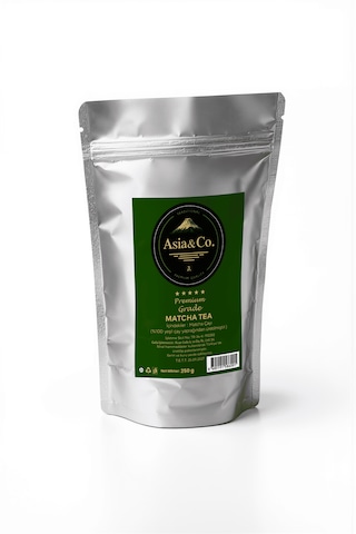Asia&co Premium Matcha 250g %100 Saf Japon Matcha Tozu