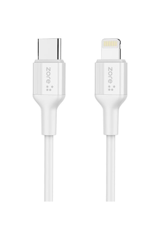 Ariatech Play Serisi Pl08 Type-c To Lightning 2in1 Pd Seyahat Şarj Aleti 20w - Beyaz Beyaz