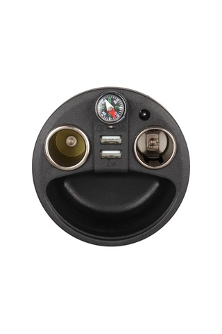 Olesson 1640 12-24v Çiftli Çift Usbli 120w 80cm Kablolu Dijital Ekranlı Araç Çakmak Çoklayıcı