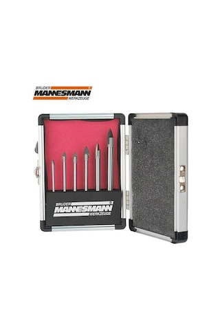 Mannesmann 54806 Cam Delme Matkap Ucu Seti. 6 Parça