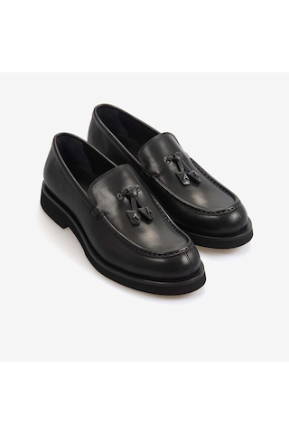 Andrea Giovanni Andrea Gıovannı Erkek Loafer 599 Siyah Antik