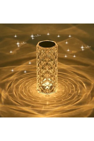River World Masa Lambası Dokunmatik Ve Kumandalı Kristal Led Çok Renkli
