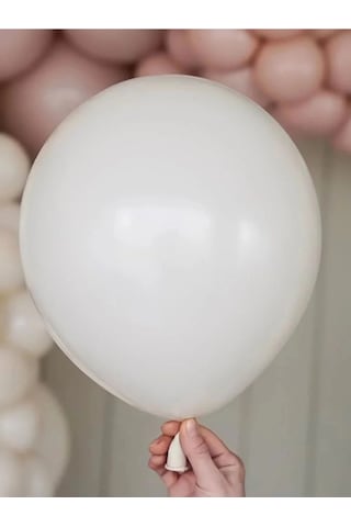 Parti Doğum Günü 23 Nisan Organizasyon Balonu 20 Adet BEYAZ