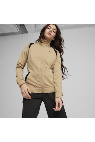 Puma Kadın Alt-üst Takım Bej 675234-83 Classic Tricot Suit Op 24y680000219 6800049 Bej