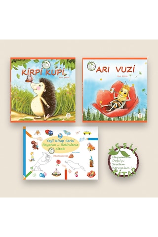 Beslenme Bilinci Seti - 3 Resimli Kitap / 5 Yaş +