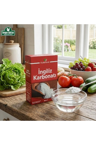 İngiliz Karbonatı 200 Gr - Saf Sodyum Bikarbonat