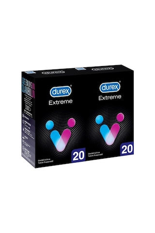Durex Extreme ve Tırtıklı Prezervatif 40'lı